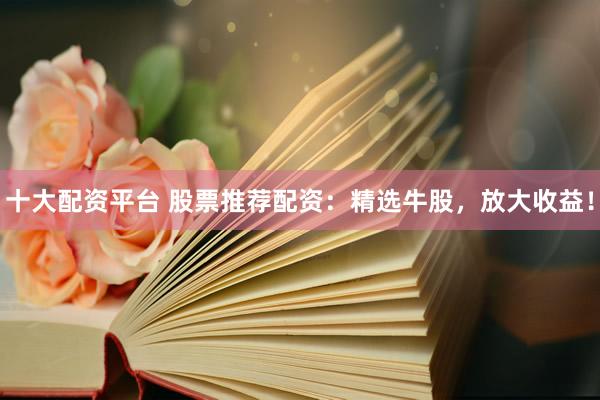 十大配资平台 股票推荐配资：精选牛股，放大收益！