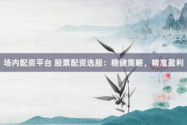 场内配资平台 股票配资选股：稳健策略，精准盈利